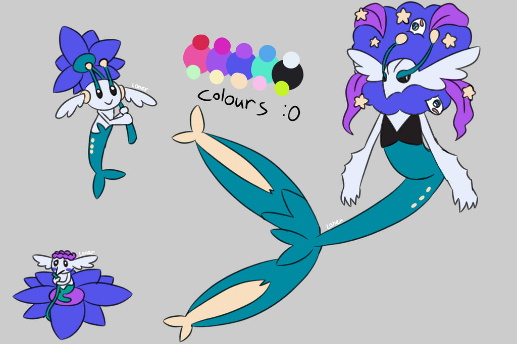 Florges Line Water type Florges line by LonerEevee on DeviantArt