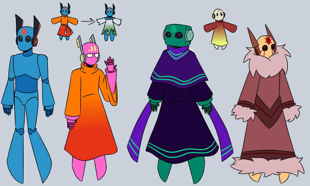 Rainworld Iterator Designs By LonerEevee On DeviantArt
