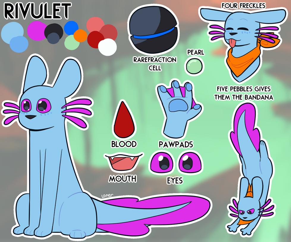 Silly Rivulet RW Refs - Rivulet by LonerEevee on DeviantArt