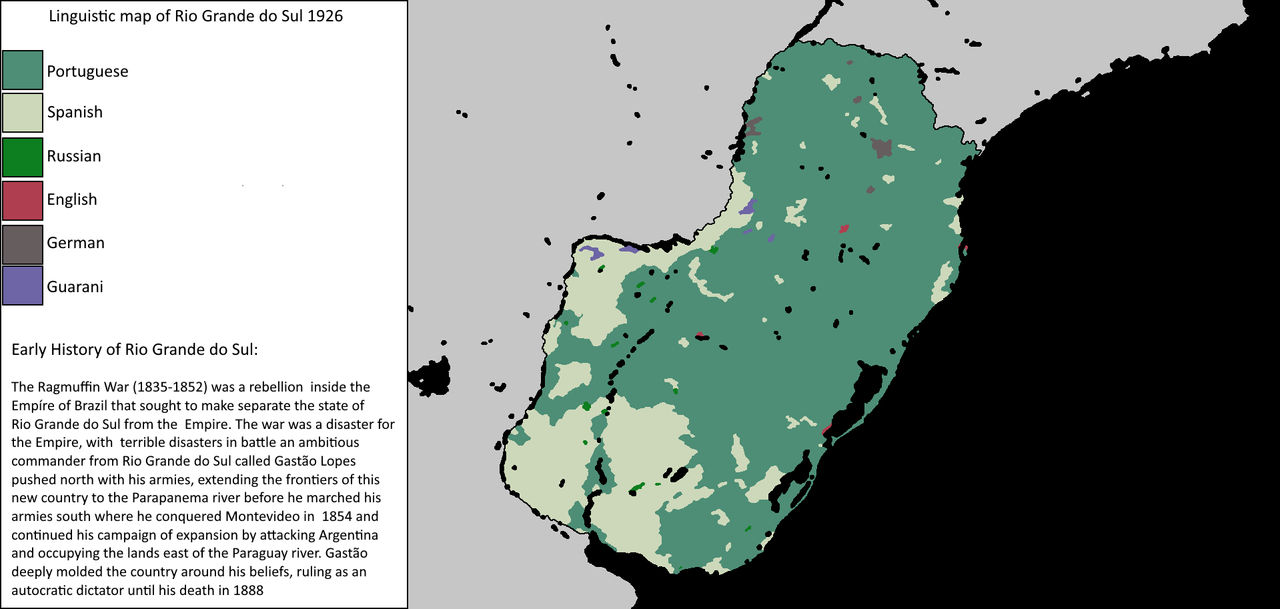 Ficional Linguistic Map Of Rio Grande Do Sul By Mapstash On Deviantart Ficional Linguistic Map Of Rio Grande Do Sul By Mapstash On Deviantart