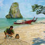 Krabi beach