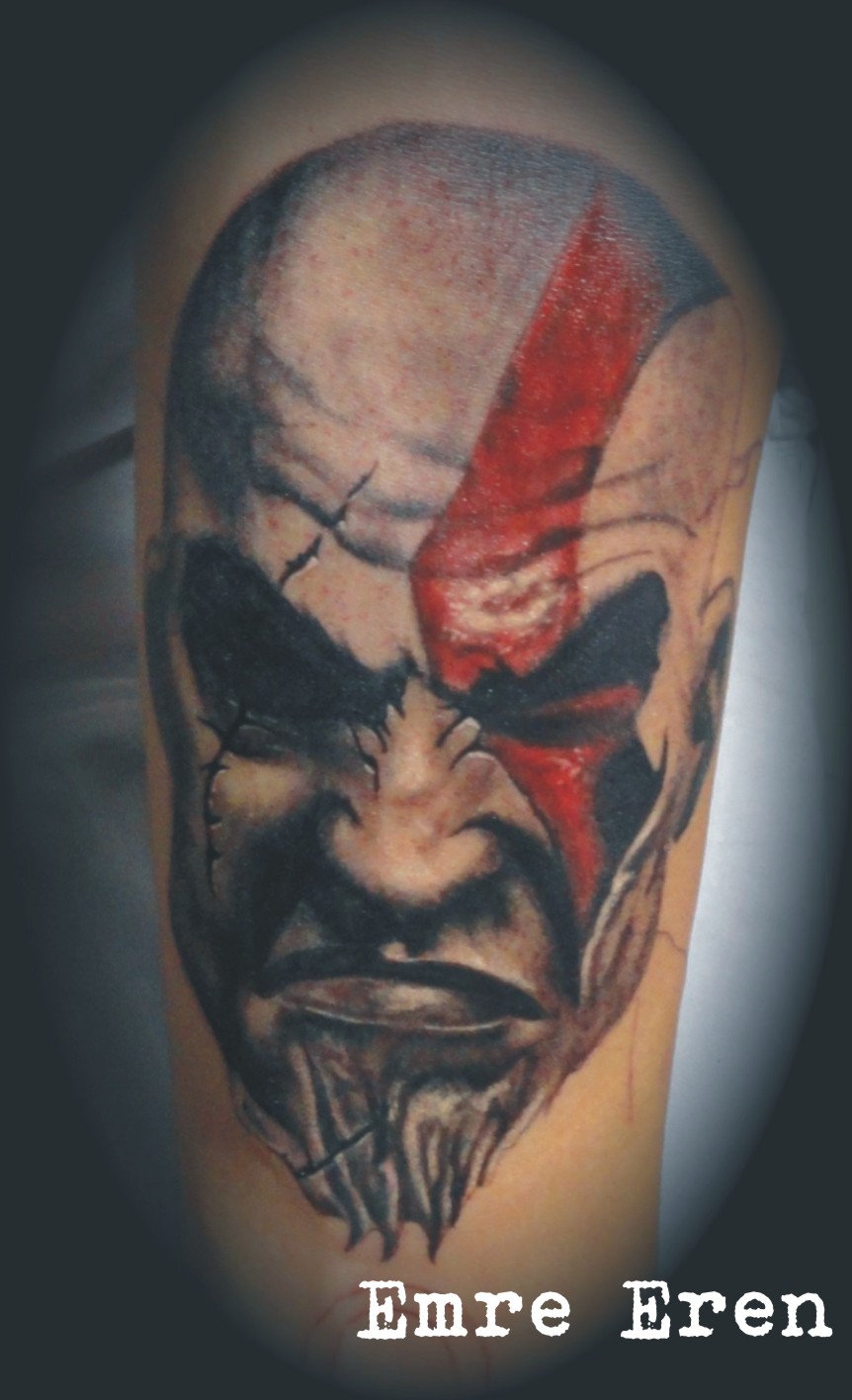 god of war tattoo by TattnRoll on DeviantArt