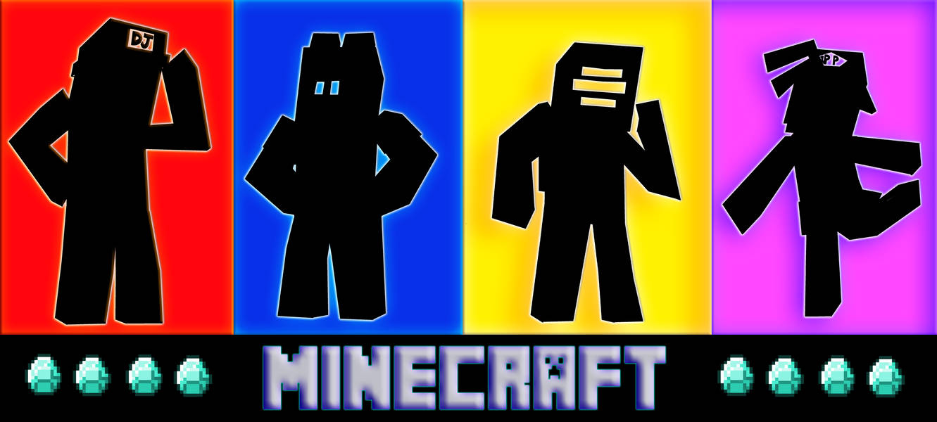 Minecraft Wallpaper: TEAM BUILDERS by playingames6 on DeviantArt