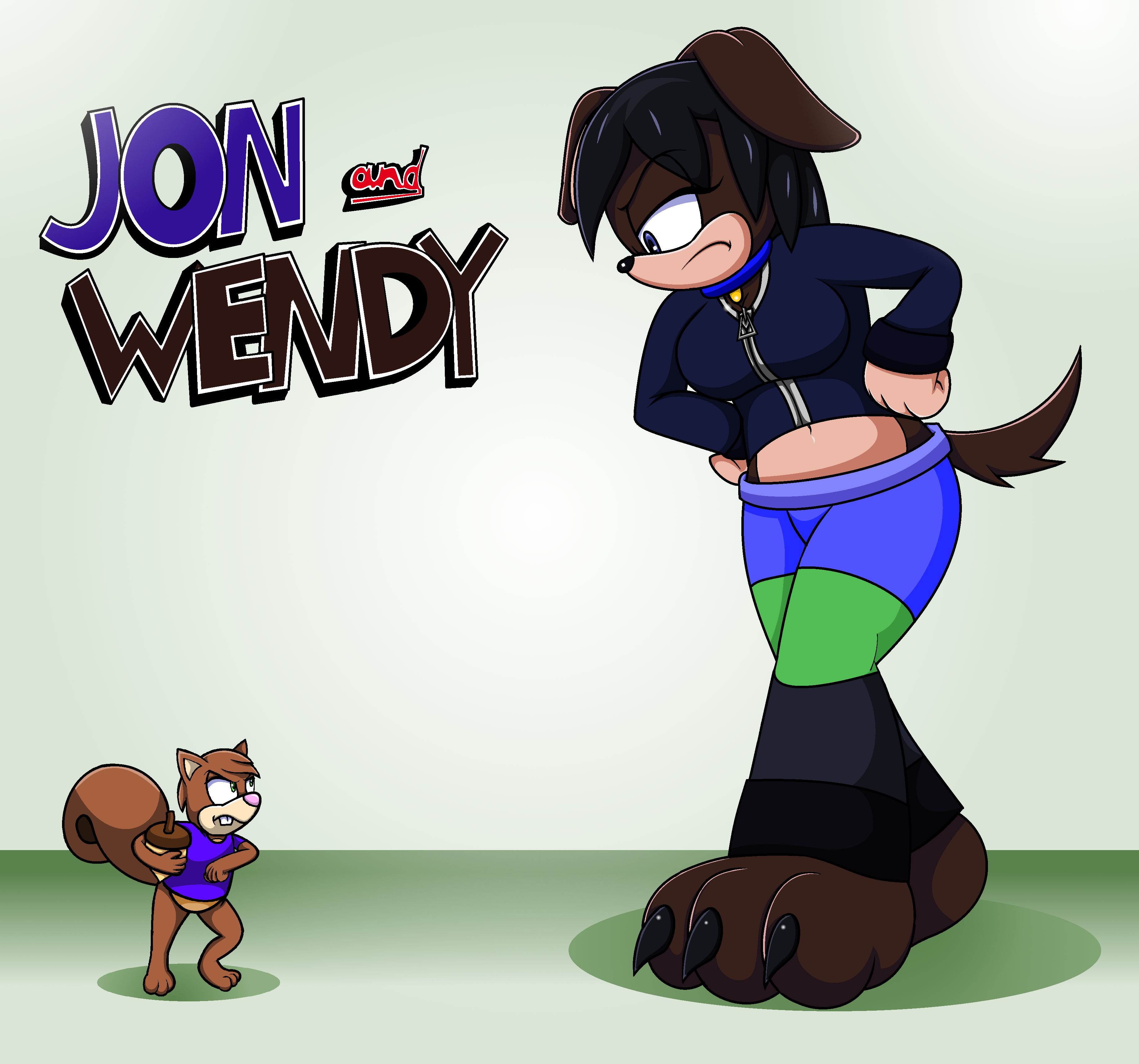 JON and WENDY: Stare down