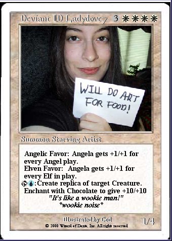 Magic Card Deviant ID