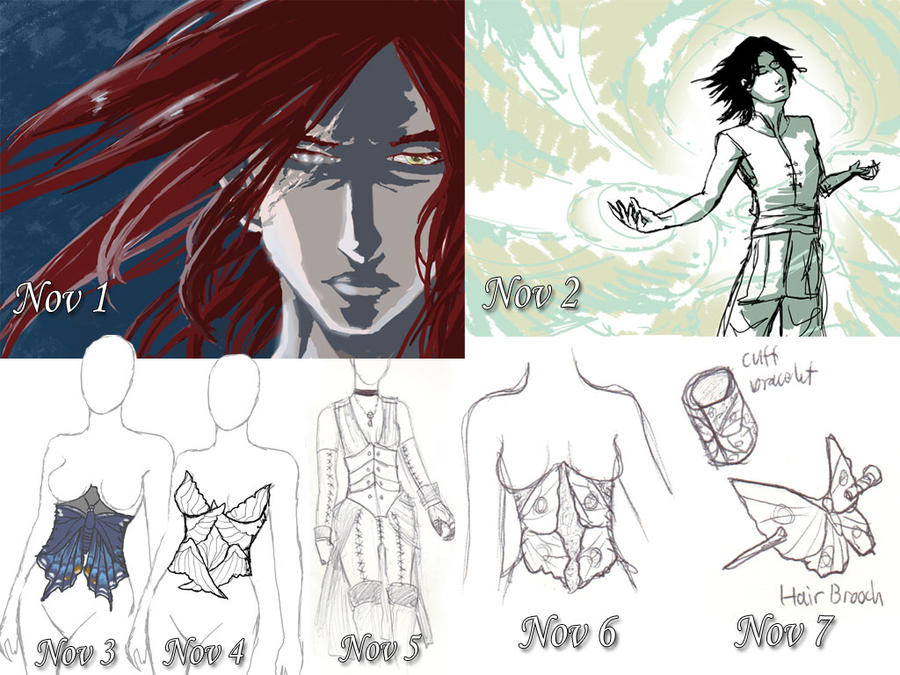 SKETCHAVEMBER - Week 1