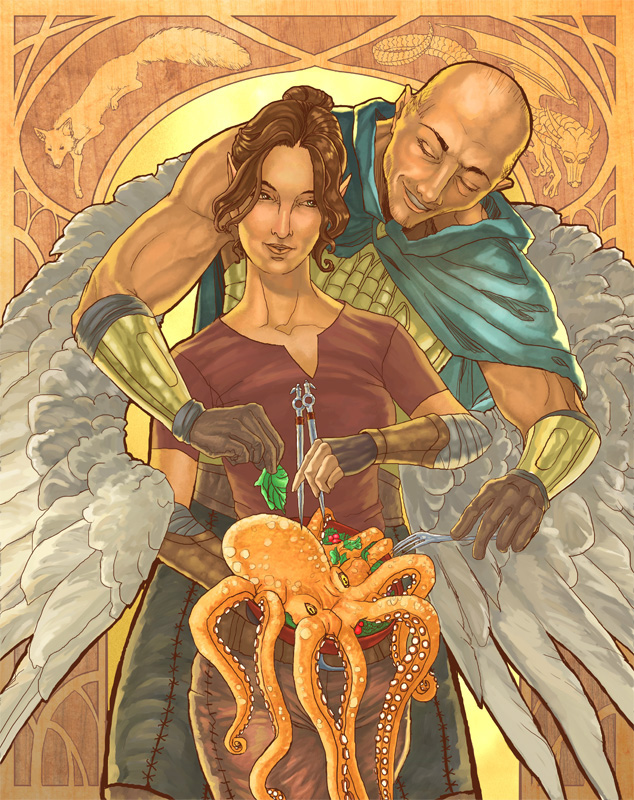 DnD Nouveau - The Cleric and the Rogue