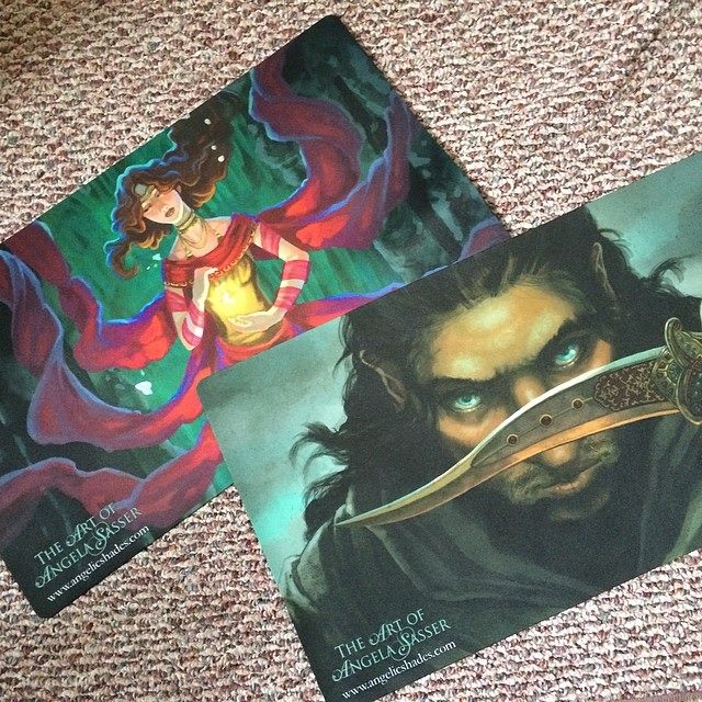 Persephone and Oathbound Playmats