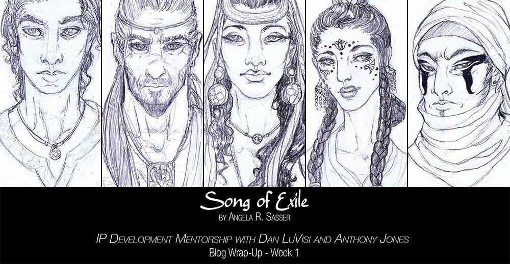 Song of Exile Character Sketches