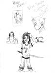 Lucia Rough Sketch by AngelaSasser