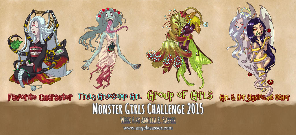 Monster Girls Challenge 2015 - Week 6