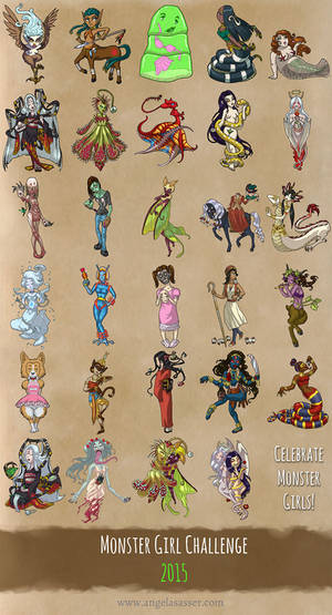 30 Day Monster Girl Challenge 2015
