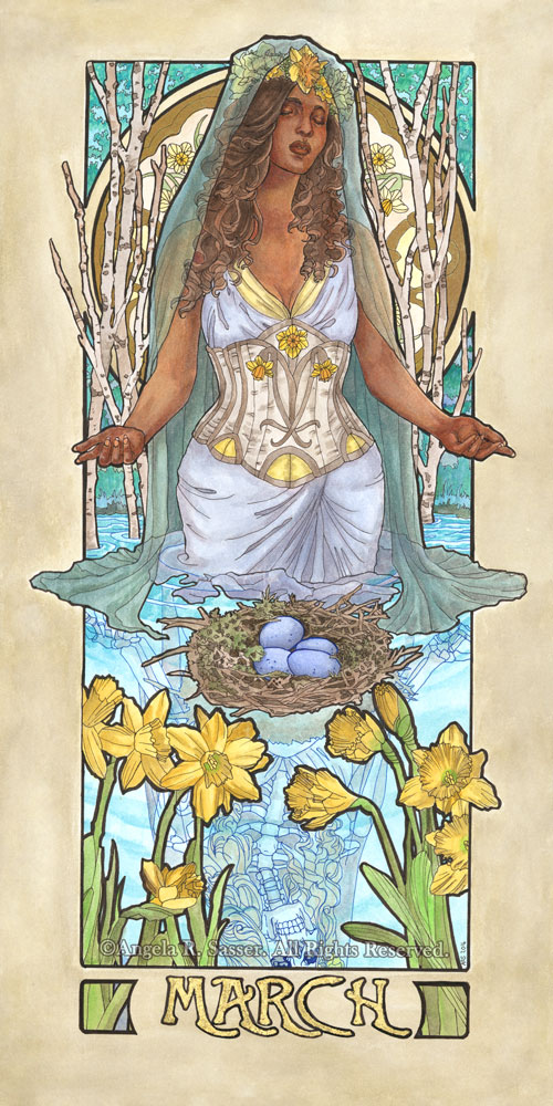 Lady of March by AngelaSasser