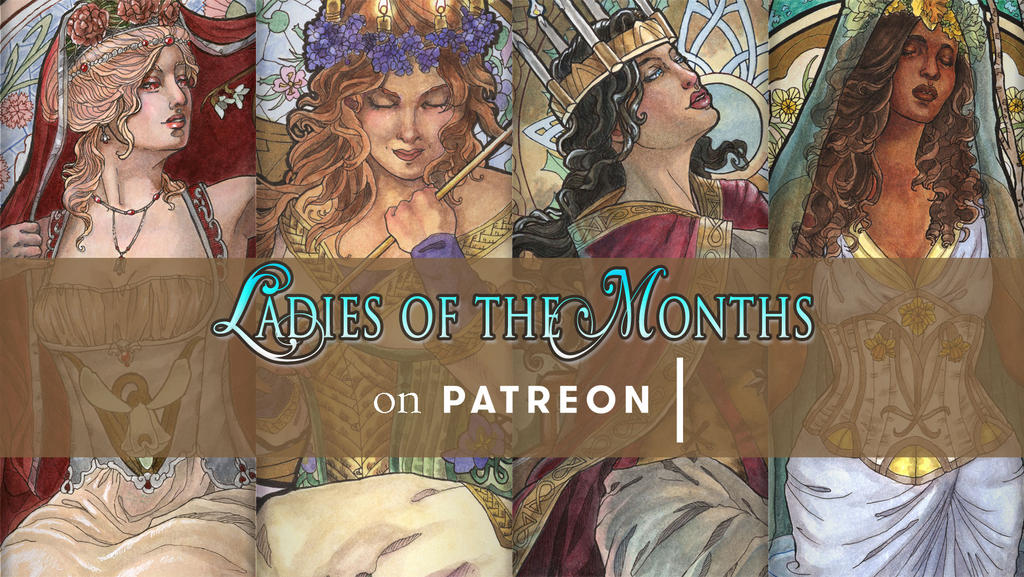 Ladies of the Months on Patreon by AngelaSasser