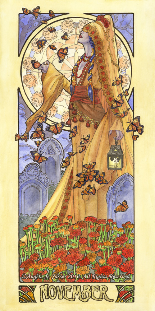 Lady of November by AngelaSasser