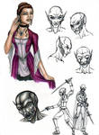 Sophia Character Study by AngelaSasser