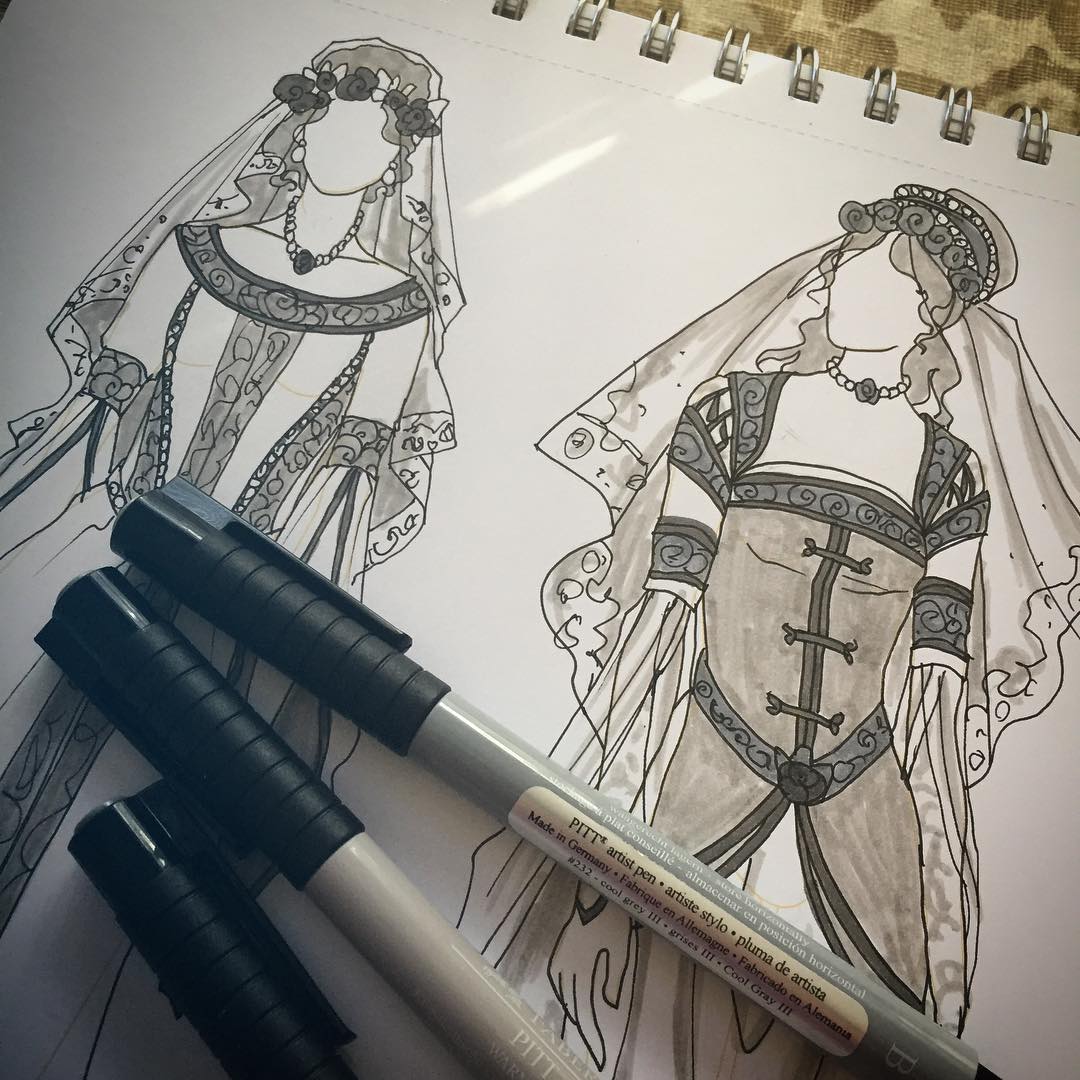 Lady of June Fashions WIP