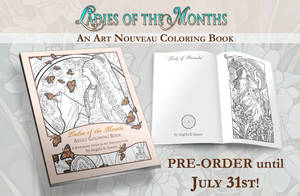 Ladies of the Months Coloring Book PRE-ORDERS OPEN