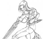Wing Cutter-Lineart by AngelaSasser