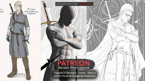 Secret Sketchbook: Cassiels Servant Cover Part 2