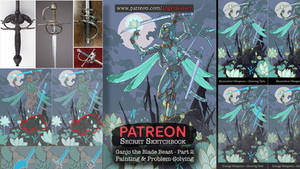 Secret Skethcbook - Ganjo the Blade Beast Part 2