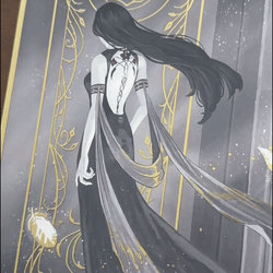 Cassiel's Servant Gold Foil Print Proof
