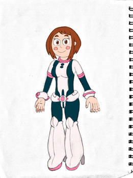 Ochako Sketch Colored