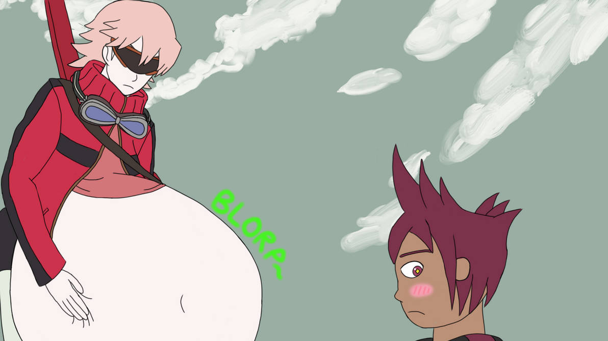 Haruko's Fully Belly Part 5