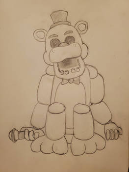 Golden Freddy Sketch