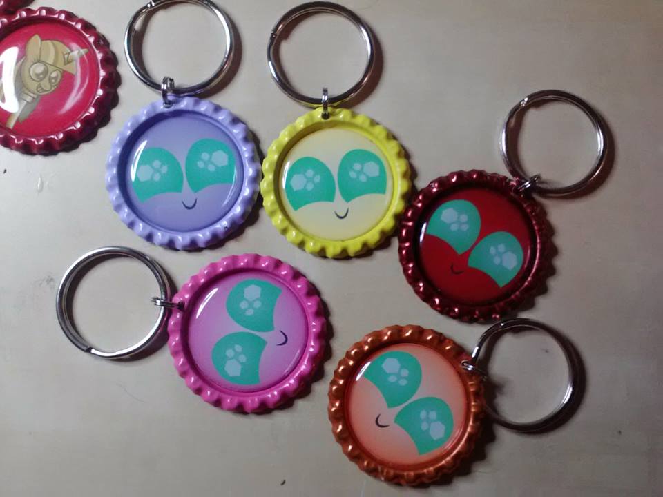 Parasprite Keychains