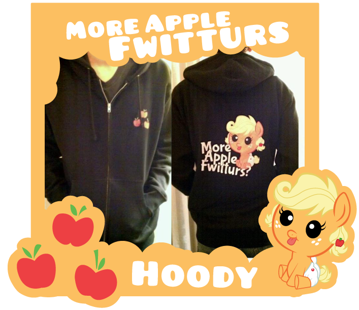 More Apple Frittur Hoodies