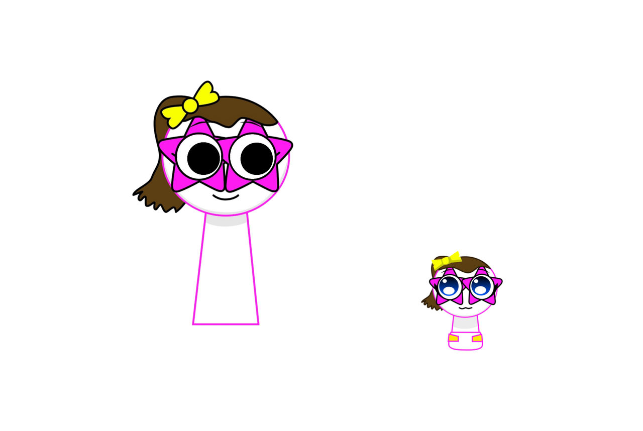 Lilly Sprunki Vector Sprunki Lily meets Baby Lily by None66664 on DeviantArt