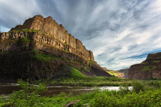 River Valley Bottom Stock