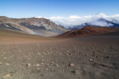 Volcano Desert Stock