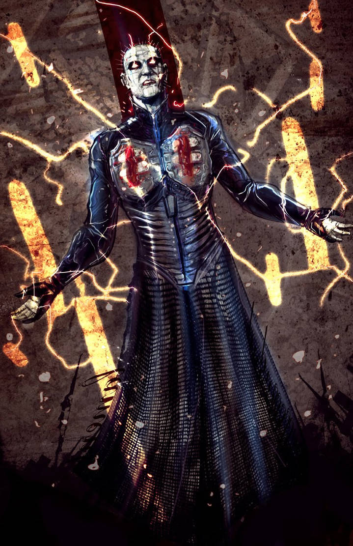 hellraiser- pinhead sketch by ohmegawatts on DeviantArt