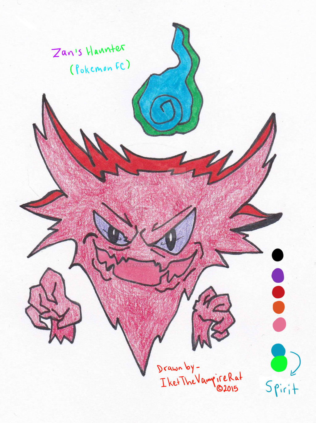 My Haunter (FanCharacter) for Pokemon