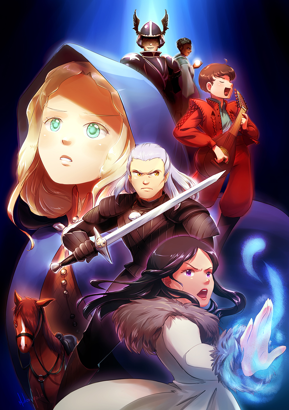 Witcher Inimi The Witcher - anime ver. by MidoriGale on DeviantArt