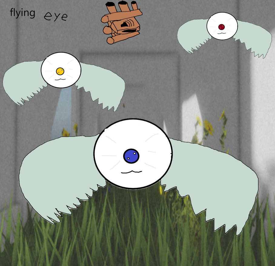 Dreamcore Flying Eye by somayny on DeviantArt