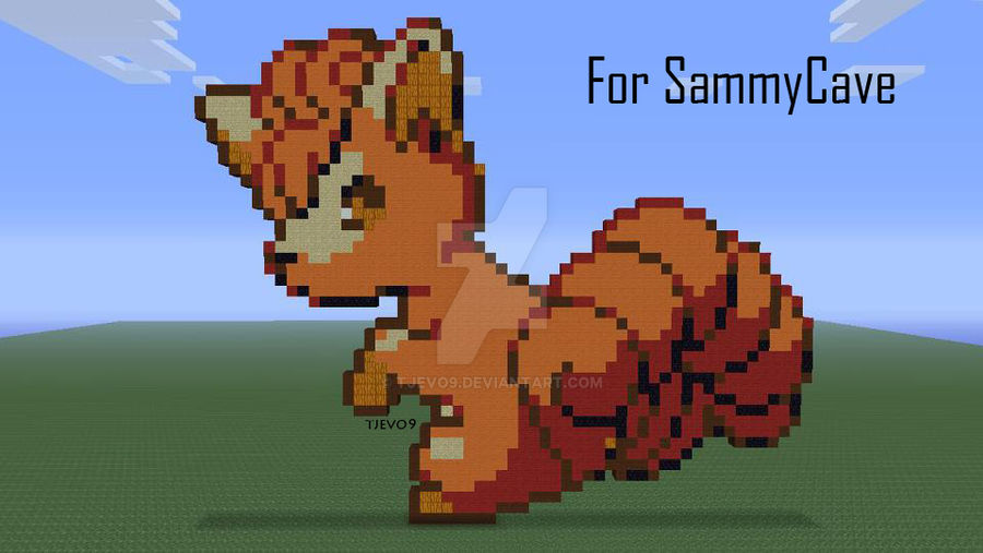 Vulpix on Minecraft Xbox 360 Edition