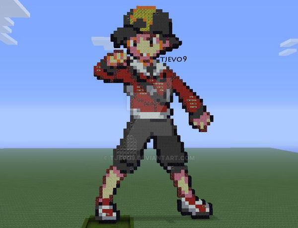 Pokemon Trainer Gold/Silver on Minecraft X360 Ed.