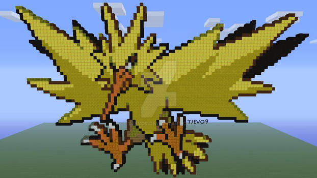 Zapdos on Minecraft Xbox 360 Edition