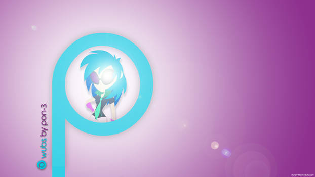 Vinyl Scratch wallpaper (human)