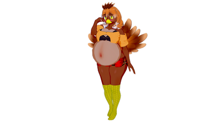 Hazel Turkey by TheBloodPuma