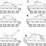 Model 1 Medium Tank With Variants