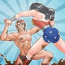 Wonder Woman vs. Korak 2 by st00pz