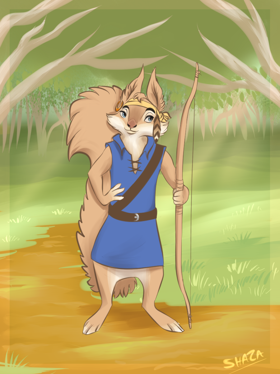 Deviantart Risumon Squirrel Archer Squirrel by Ethlorn on DeviantArt