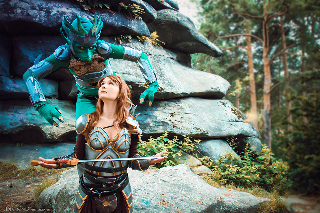 Be on my side Aribeth and Morag by Ebelar