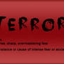 Weekly Word no.2 - Terror