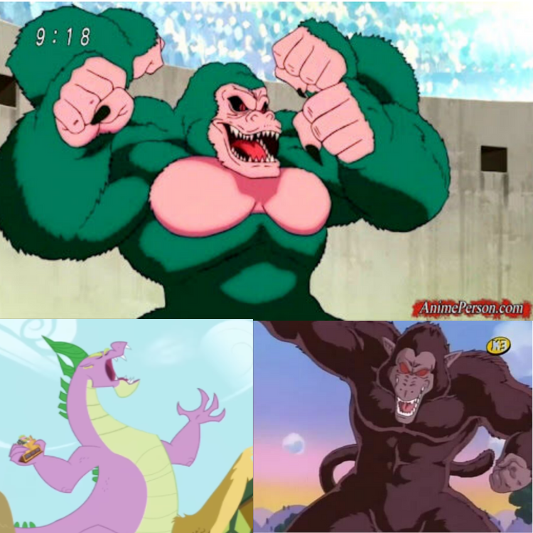 Spikezilla Spikezilla and Oozaru vs Troll Kong by Carlzilla21 on DeviantArt