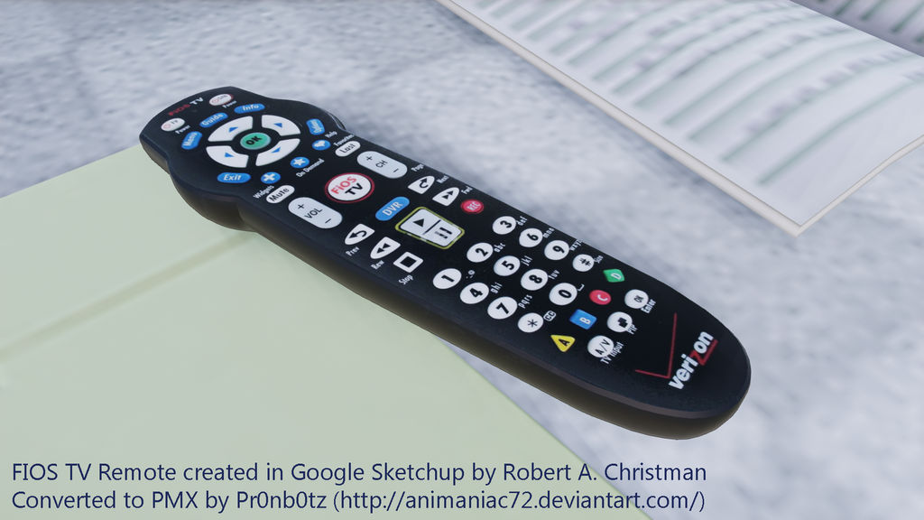 Fios Remote Channel Icon MMD Verizon FIOS TV Remote by animaniac72 on DeviantArt